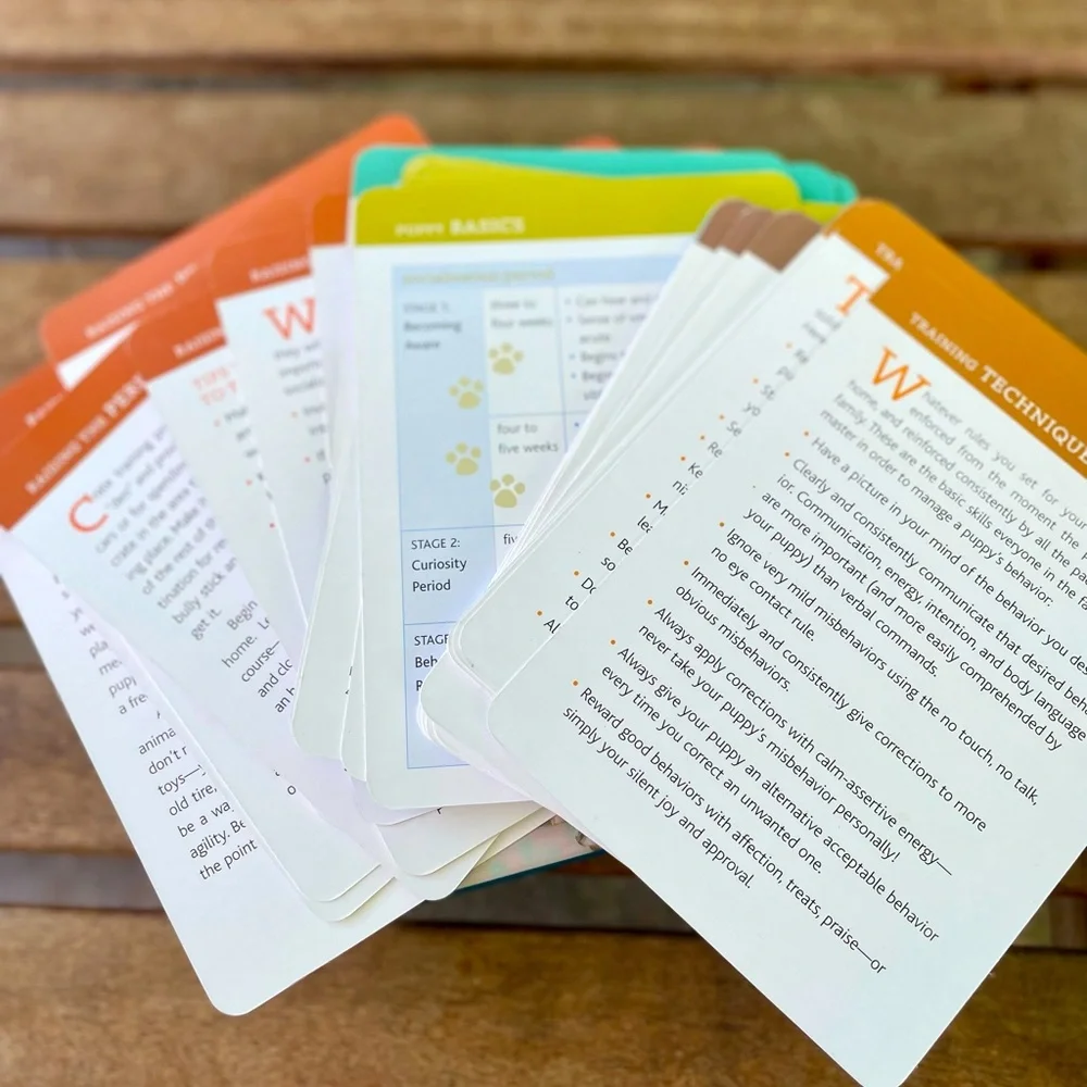 Puppyhood Deck: 50 Tips for Raising the Perfect Dog